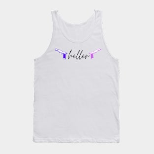 heller bi guns destiel Tank Top